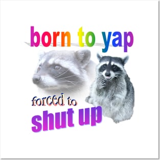 Raccoon Meme Posters and Art